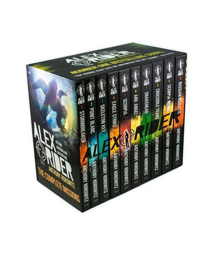 Alex Rider Series Box Set (10 Books) – ferozsonspk