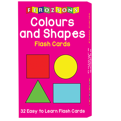 Colours and Shapes Flash Card