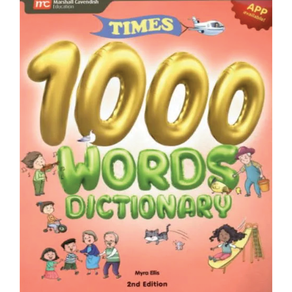 TIMES 1000 WORDS DICTIONARY (APP AVAILABLE!) ORANGE