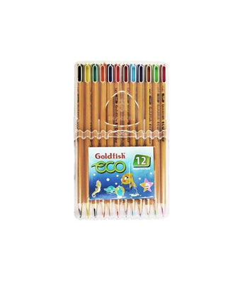 Goldfish Eco Triangular Colour Pencils
