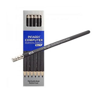 Picasso Computer Scanning Pencil With Eraser Pack Of 12