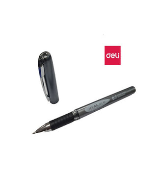 Deli Think Roller Pen 1Pc - Black - 0.5mm - Q20020