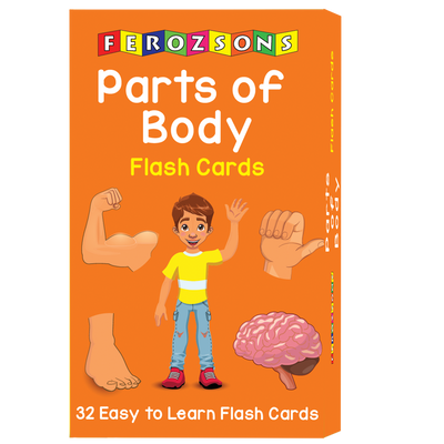 Parts Of Body Flash Cards