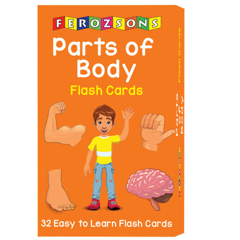 Parts Of Body Flash Cards