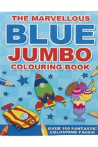 The Marvellous Blue Jumbo Colouring Book