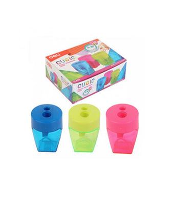 Deli Pencil Sharpener Pack Of 12