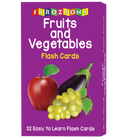 Fruits and Vegetables Flash Cards