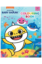 Baby Shark Colouring Book