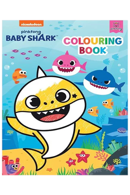 Baby Shark Colouring Book