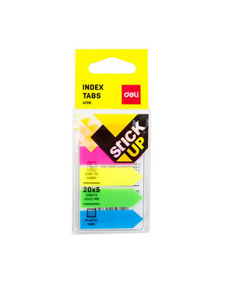 Deli Index Tabs 43x12mm