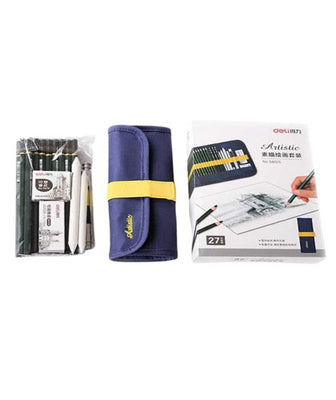 Sketching Pencil Set Deli 27 Pieces