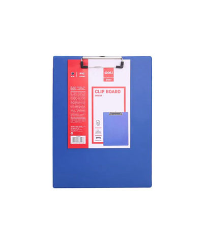 Deli A4 Blue Clip Board 38153A