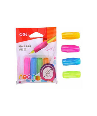 Deli Busta 4 grip colori assortiti Per matita