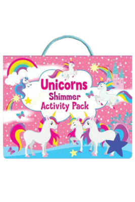 Unicorns Shimmer Activity Pack