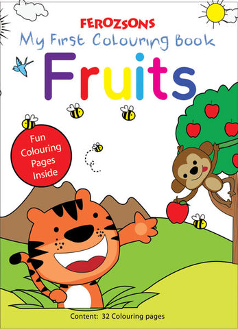 My First Colouring Book Fruits