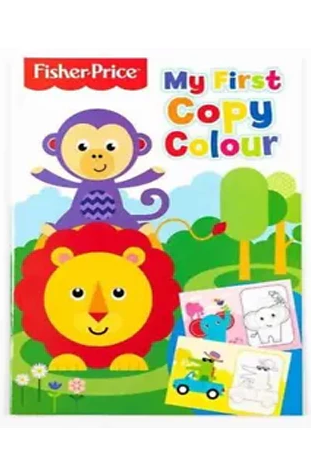 Fisher Price My First Copy Colour Book Arts & Crafts Creative Gifts Pa ...