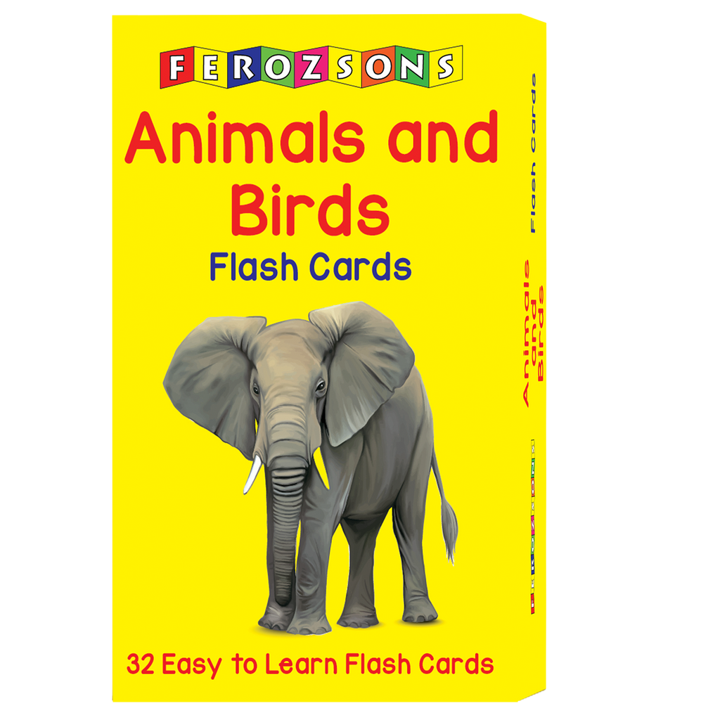 Animals and Birds Flash Cards