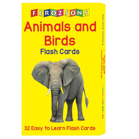 Animals and Birds Flash Cards