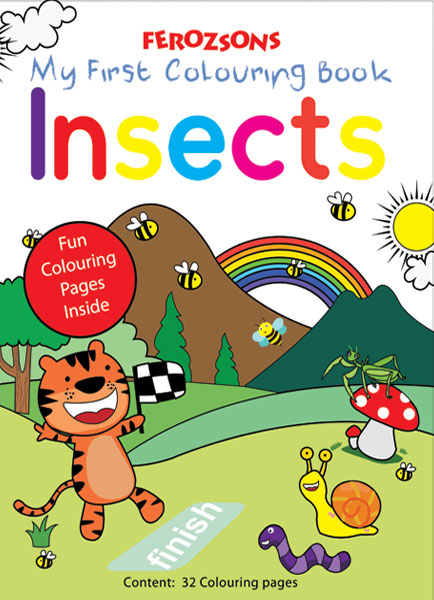 My First Colouring Book  Insects