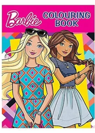 Barbie Colouring Book Children's A4 Art Colour Activity 32 Page Party Bag Gift