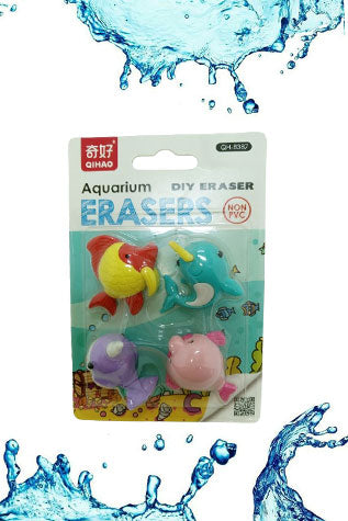 Aquarium Eraser Set