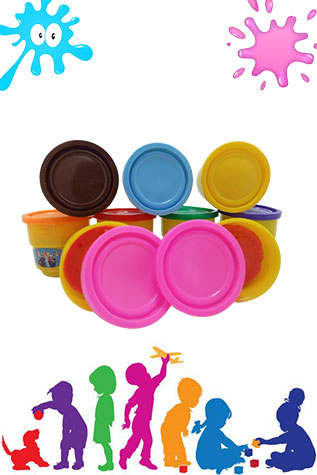 Clay Dough Set(10 Pieces)