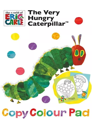 Children's Colouring Activity Book The Very Hungry Caterpillar Colour Pad kids