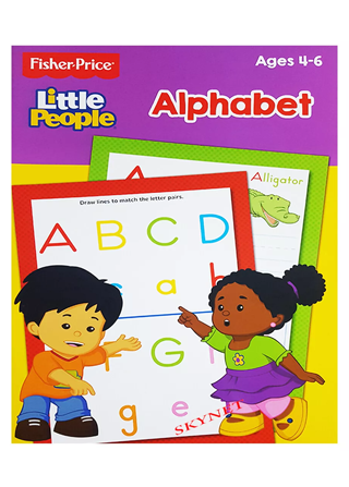 FISHER PRICE - CHILDRENS ABC ALPHABET Learning Activity Book - AGE 4-6 Years