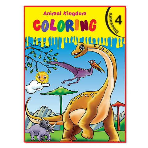 Animal Kingdom Coloring (Dinosaurs 4)