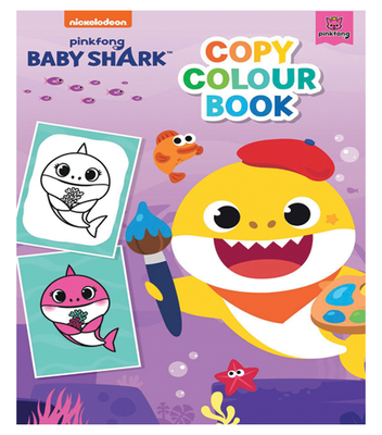 Baby Shark Copy Colour Book