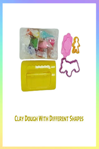 Clay Dough With Different Shapes