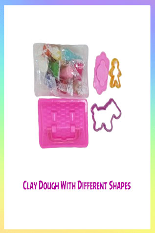 Clay Dough With Different Shapes