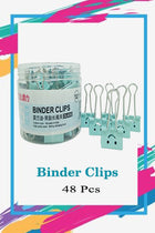 Paper Binder Clips Pack Of 48