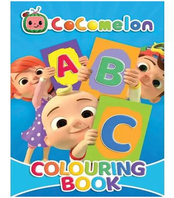 COCOMELON Colouring Activity Craft Book ABC Pre-school Learning stocking fillers