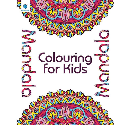 MANDALA COLORING FOR KIDS BOOK 1 PURPLE