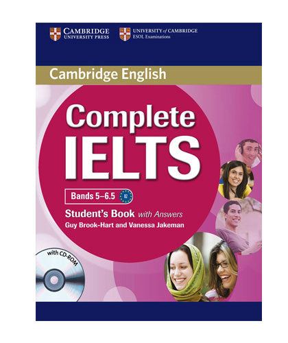 Complete IELTS Bands 5–6.5 Student's Book with Answers with CD-ROM