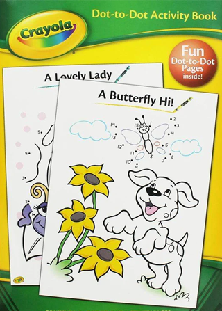 Crayola Dot-To-Dot  Activity Book