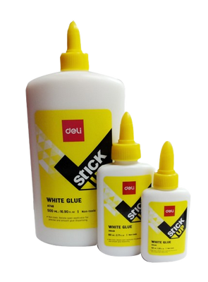 Deli  White Glue Pack Of 3