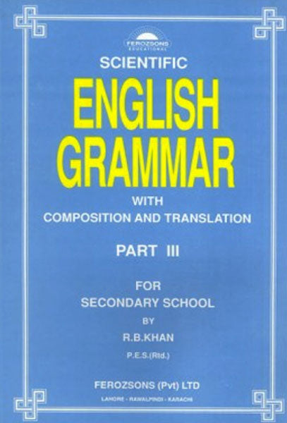 Scientific English Grammar – Part III