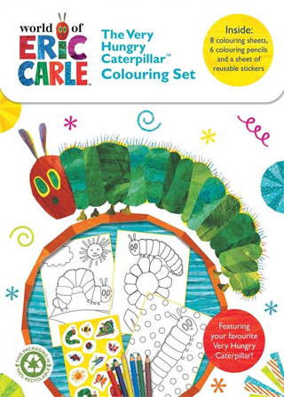 The Very Hungery Colouring Set