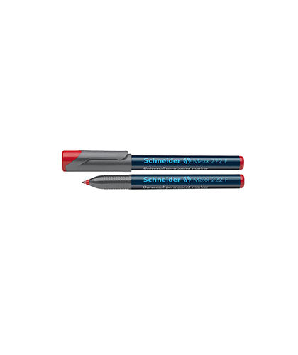 Schneider SN112202 Permanent Foil Pen 222 Red