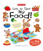 Lots to Spot Sticker Book My Food
