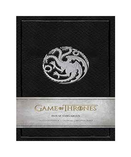 Game of Thrones: House Targaryen Ruled Notebook