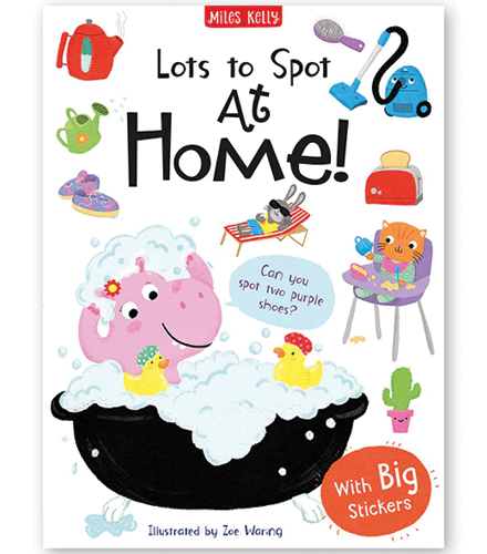 Lots to Spot: At Home! Sticker Book