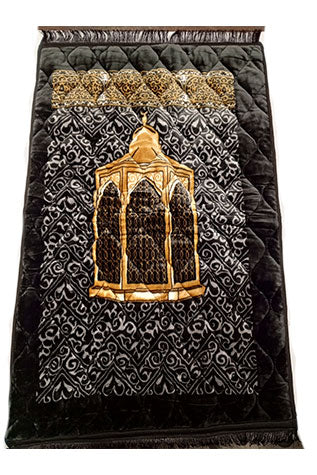 Prayer Mat: Velvet with Foam Jaye Namaz