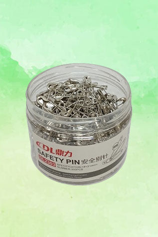 DL Safety Pins 300 Pcs Box