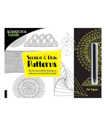 Scratch & Create: Scratch and Draw Patterns: Use the easy-to-follow drawings to make your own beautiful artwork