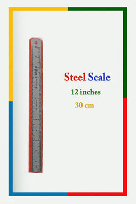 Steel Scale(Pack Of 4)