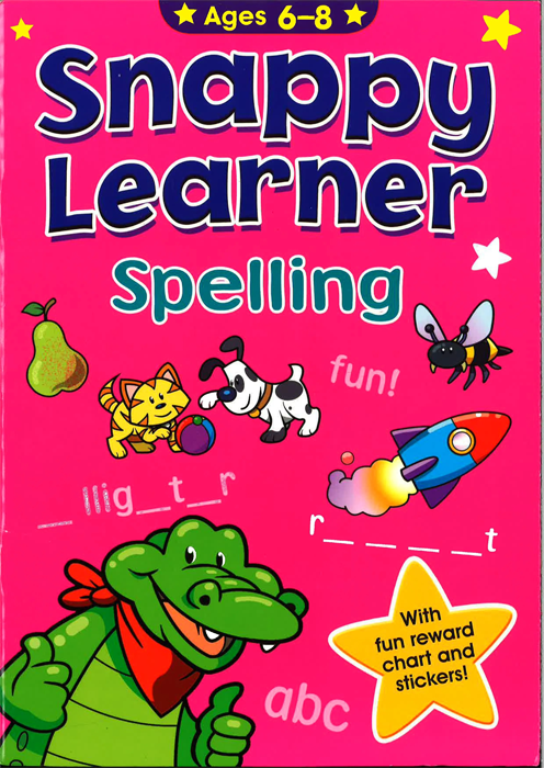 Snappy Learner - Spelling (Ages 6 To 8)