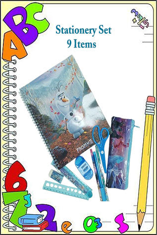 Frozen Stationery Set 9 Pcs